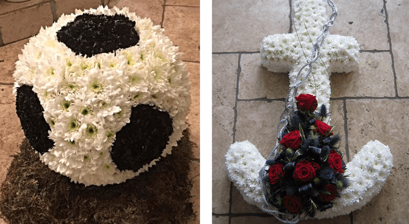 Football and Anchor Tribute