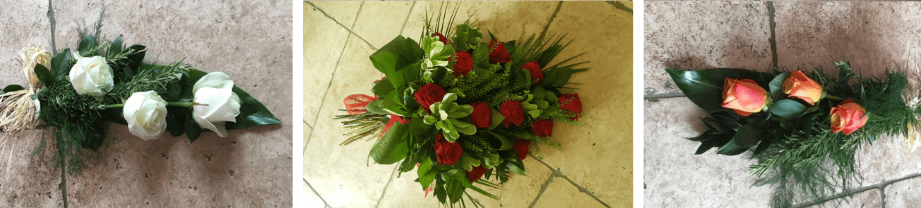 Funeral Rose Sheafs